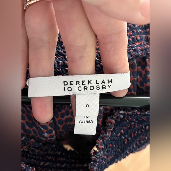 Derek Lam 10 Crosby silk off shoulder top - Picture 6 of 7